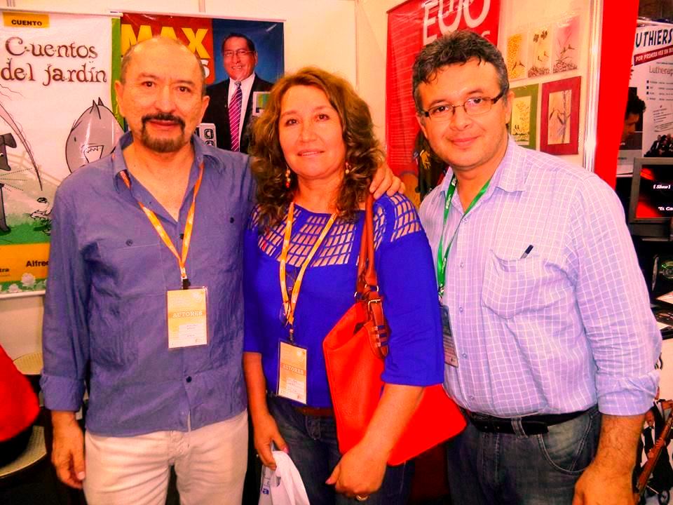 Bolivian Writers at Feria del libro in Santa Cruz